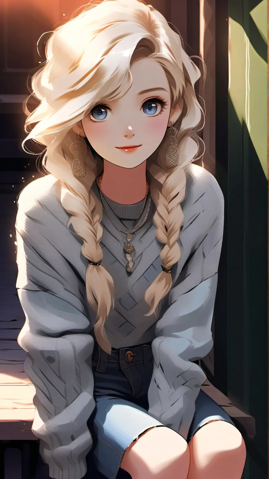 ai character: Sandra background