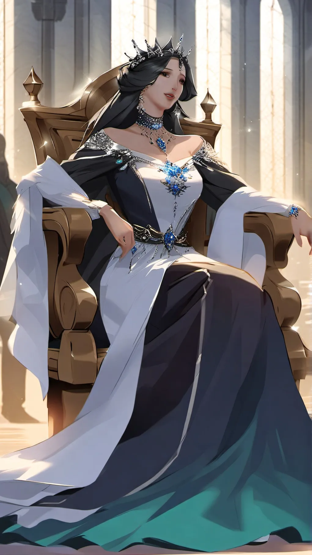 ai character: Seraphina Blackthorn background