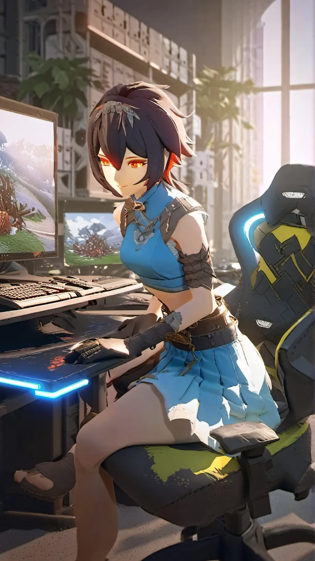 ai character: Elara Wilson background