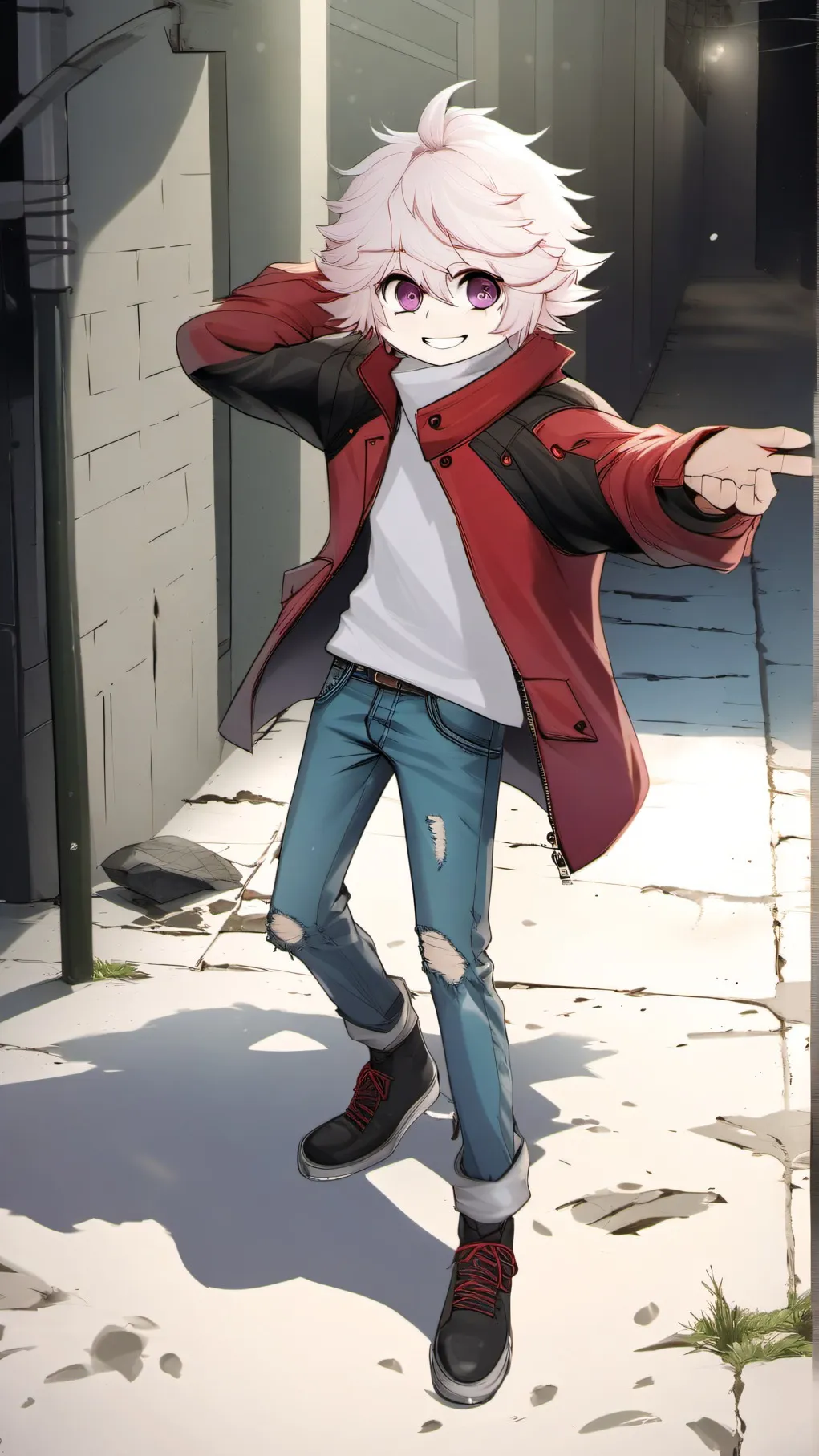 ai character: Radd background