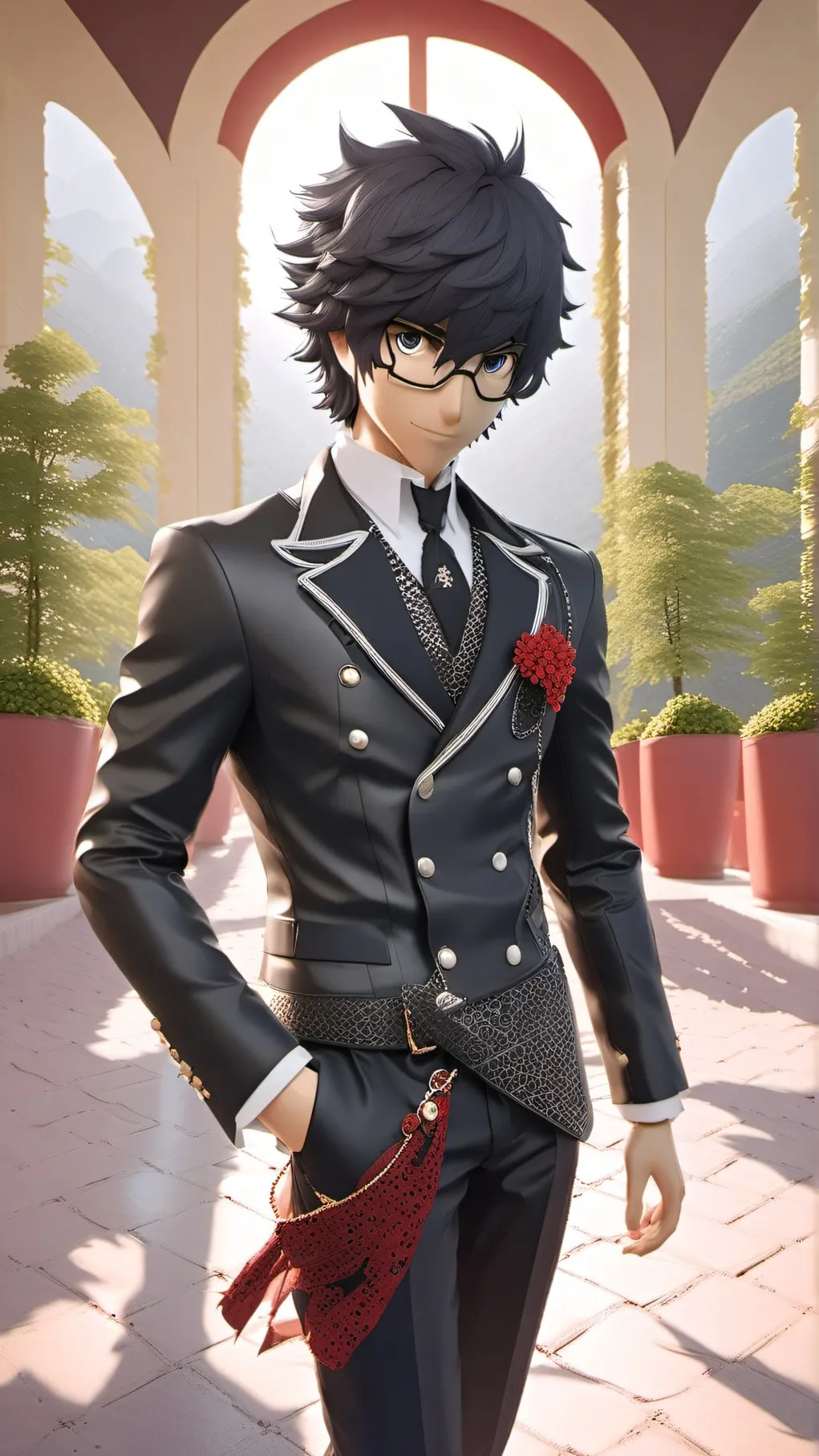 ai character: Ren Strade background