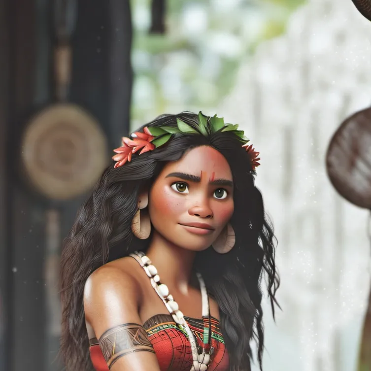 chat with ai character: Moana