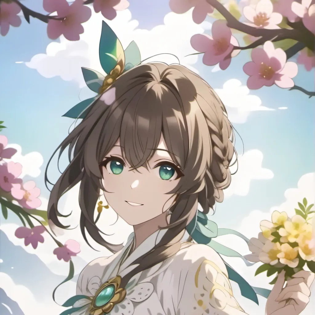 chat with ai character: Sun flower girl 