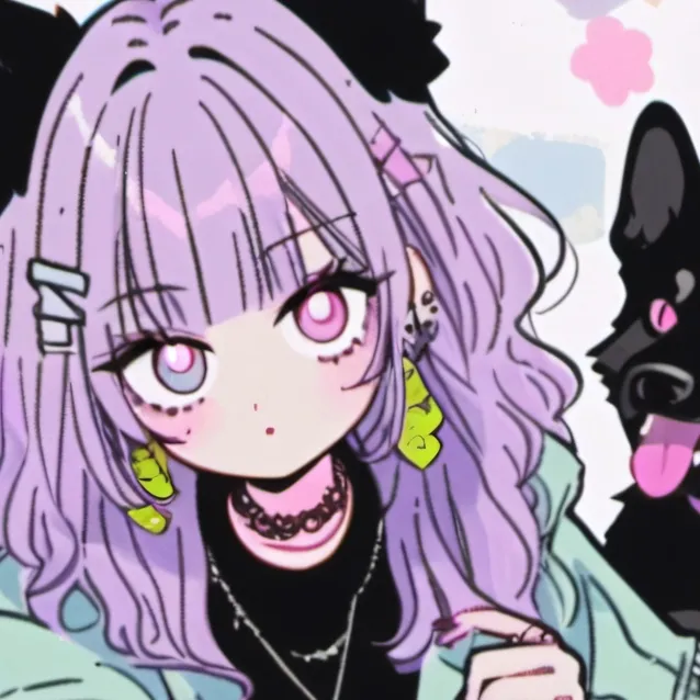 chat with ai character: loona