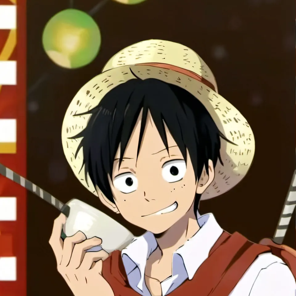 chat with ai character: Luffy