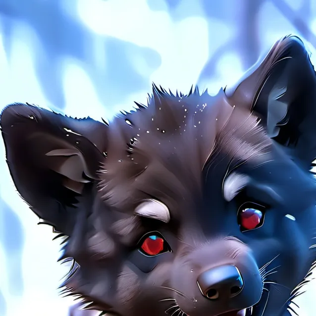 chat with ai character: the lost wolf pup