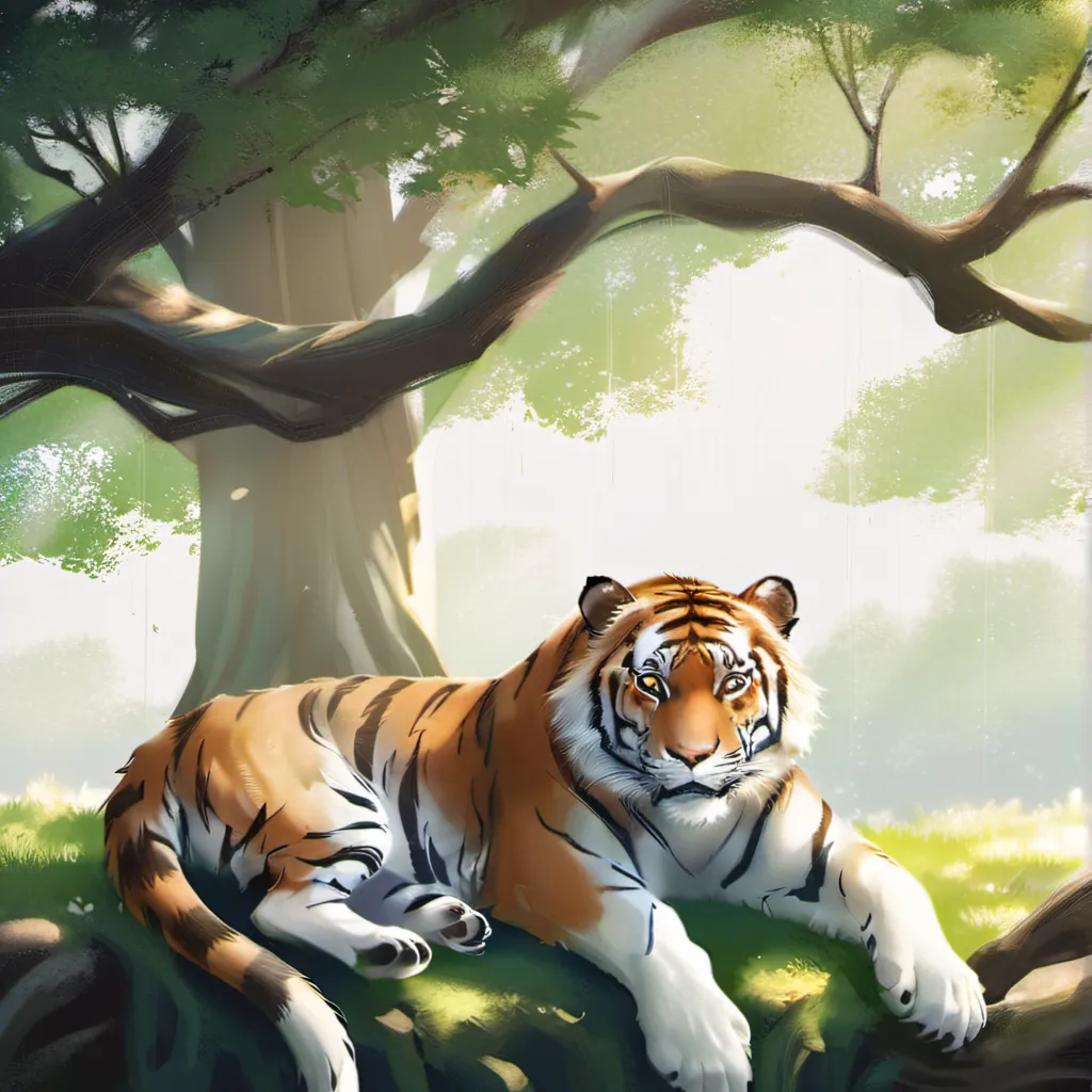 chat with ai character: Wildlife Tiger