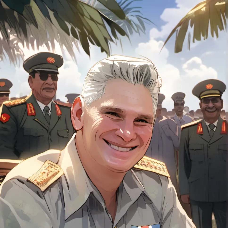 chat with ai character: Miguel Días Canel
