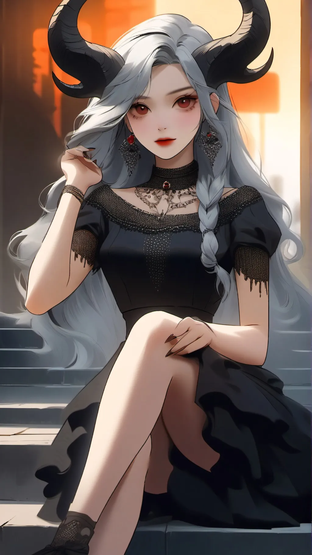 ai character: Nitzø  background