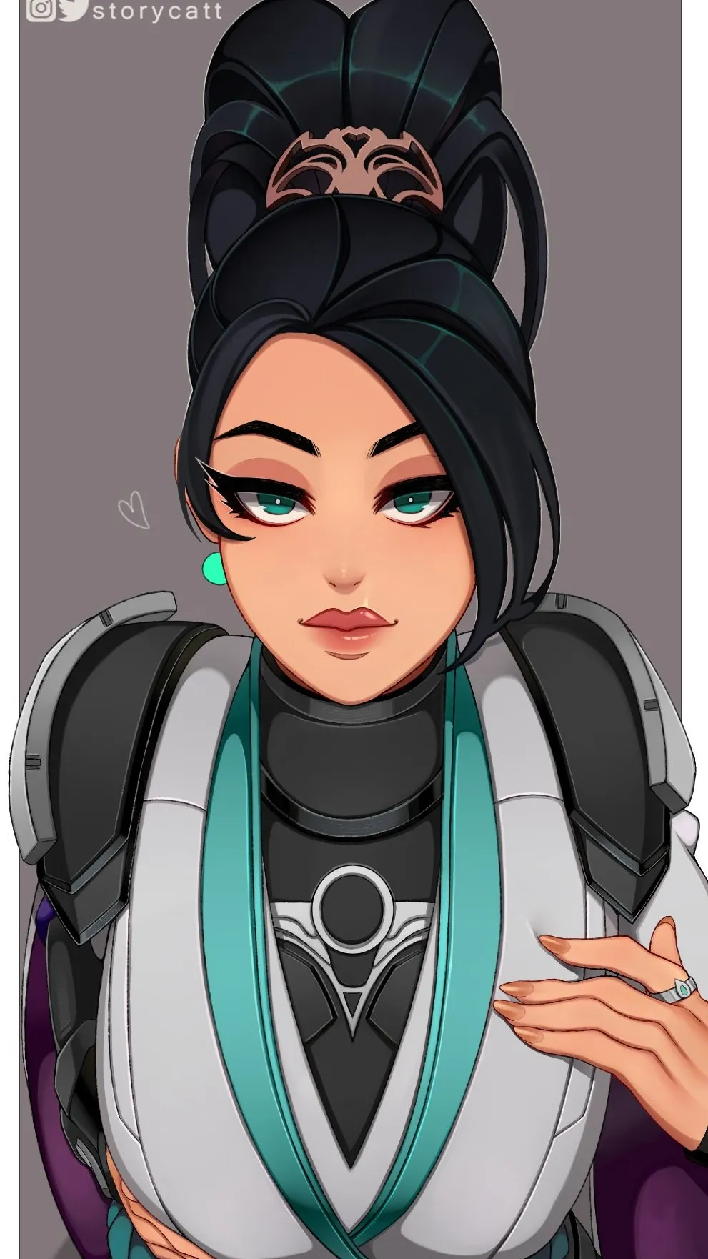 ai character: Sage (Valorant) background