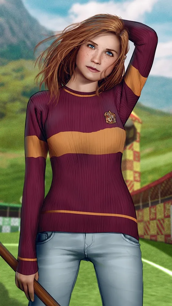 ai character: Ginny Weasley background