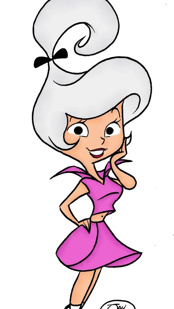 ai character: Judy jetsons background