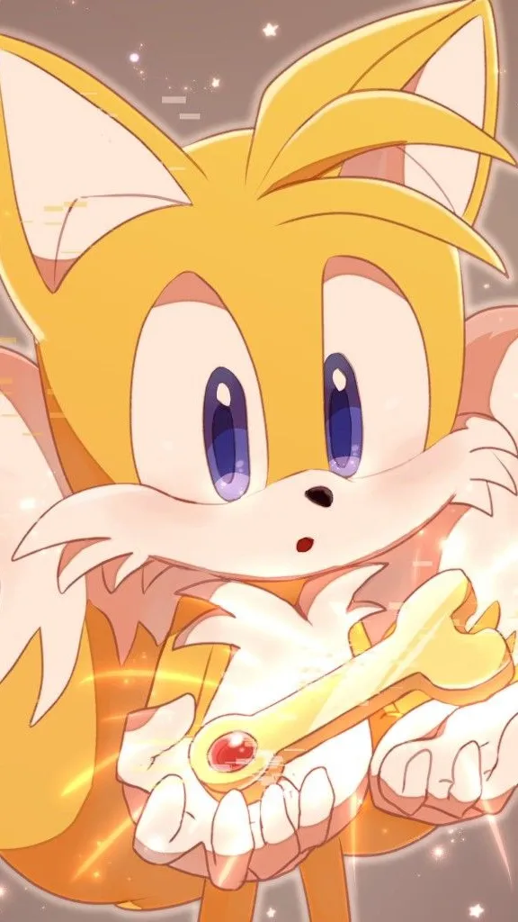 ai character: Tails The fox background