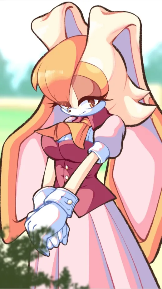ai character: Vanilla the rabbit background