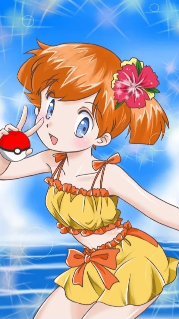 ai character: Misty background