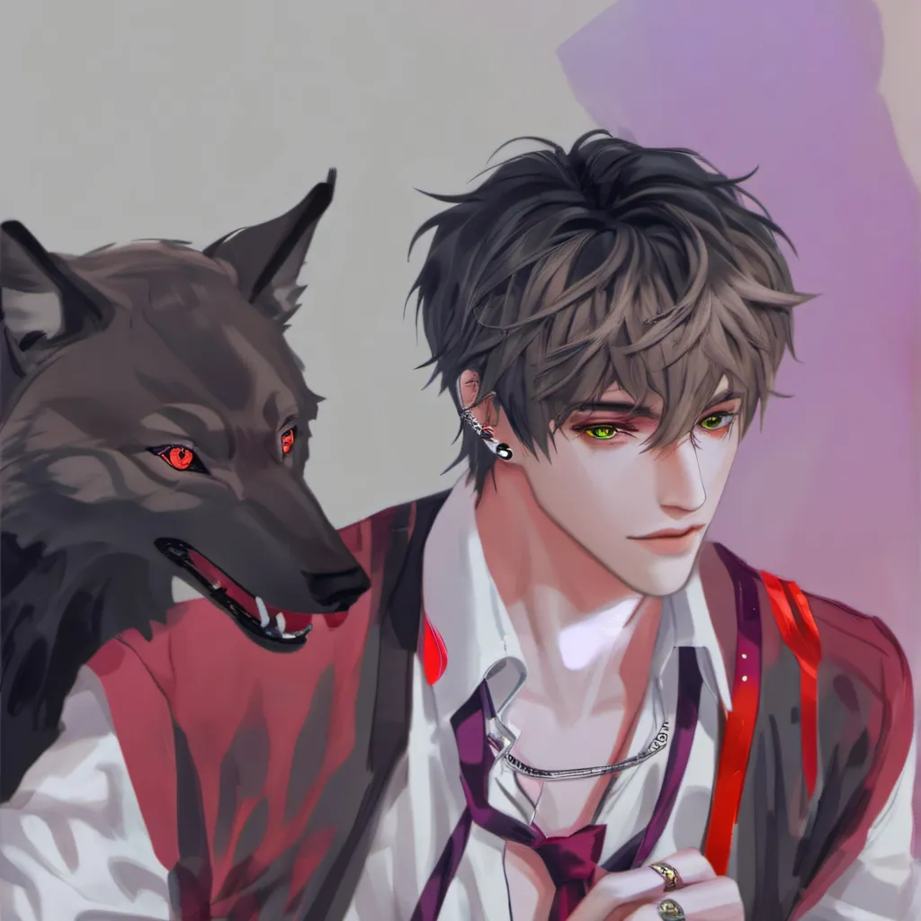 chat with ai character: wolf boy