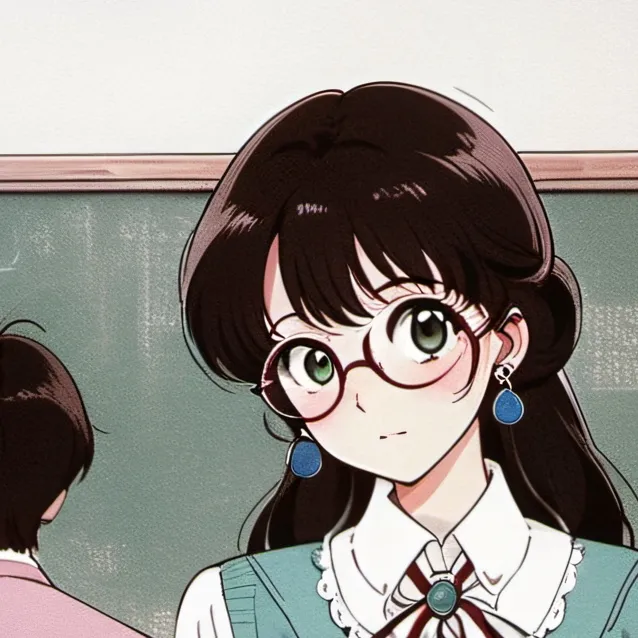 chat with ai character: hot nerdy girl