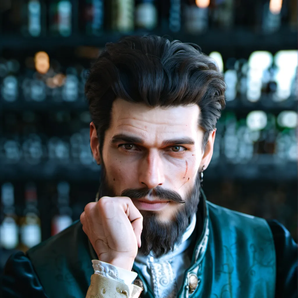 chat with ai character: Medieval bartender