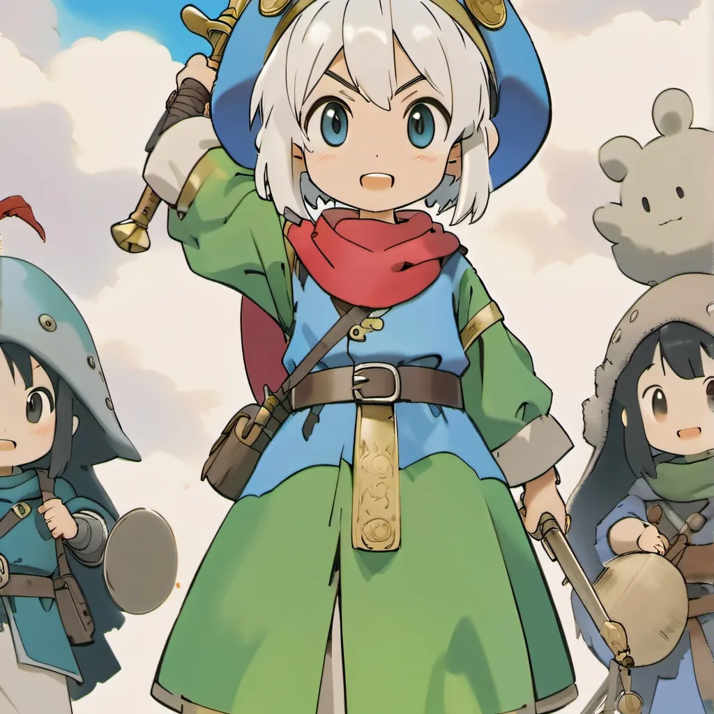 chat with ai character: dragon quest heros