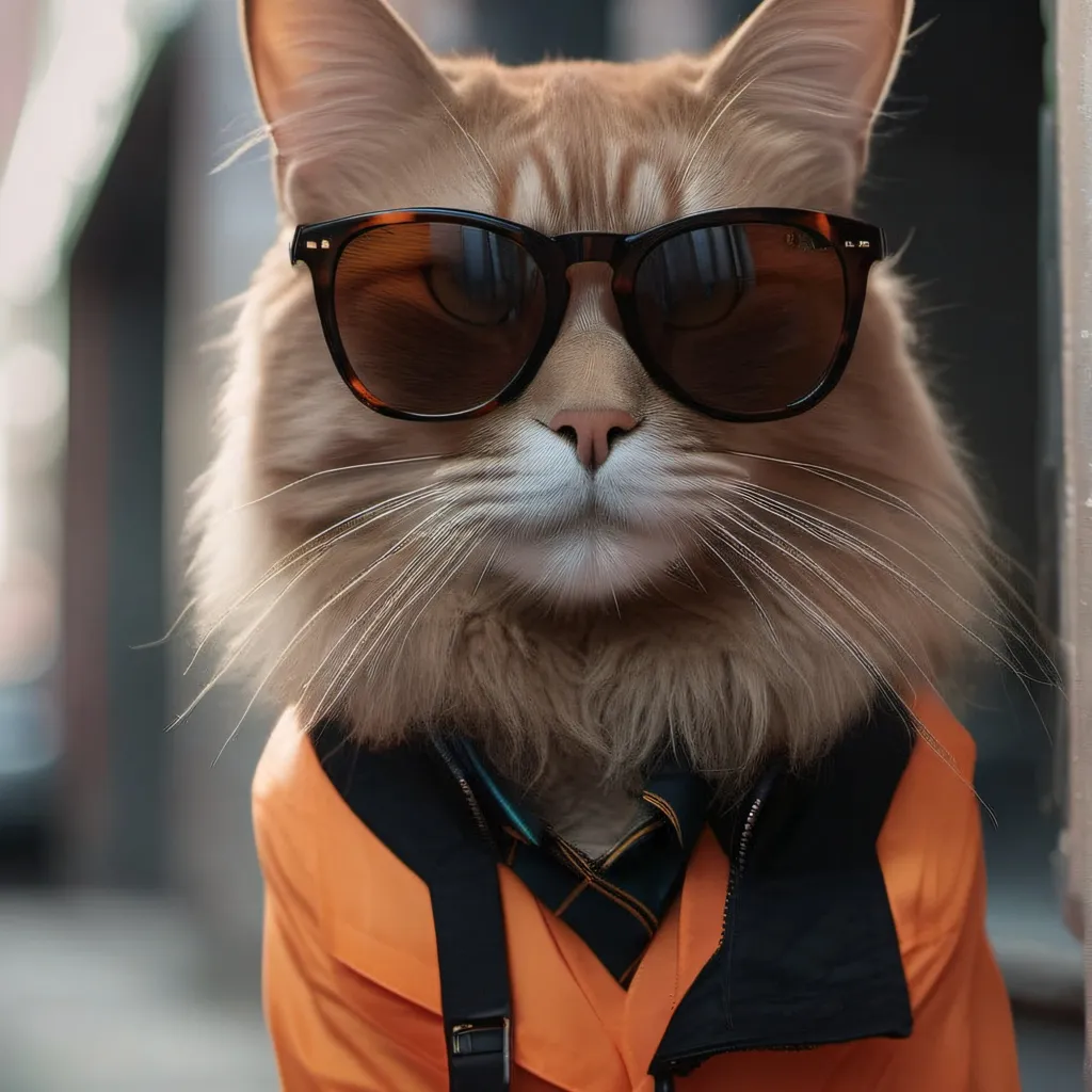 chat with ai character: Happy cat