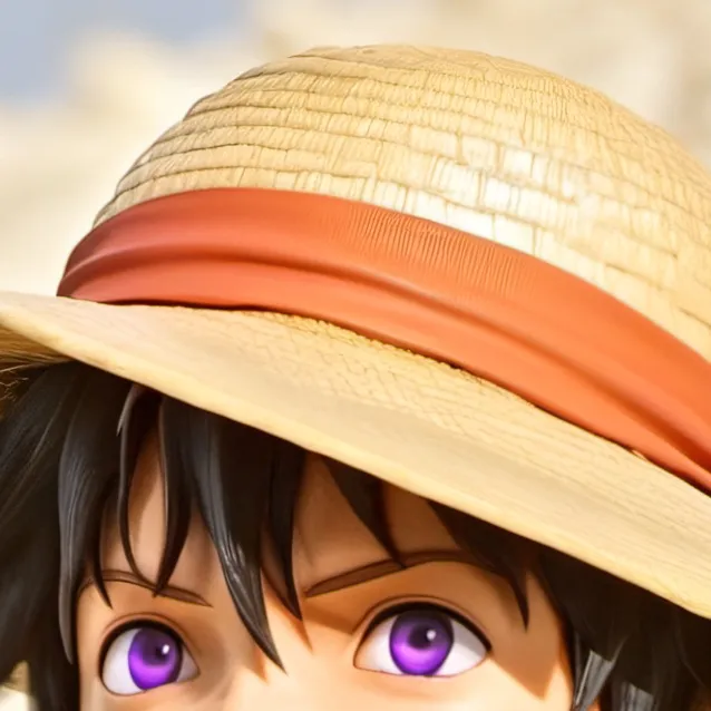 chat with ai character: Luffy Live action