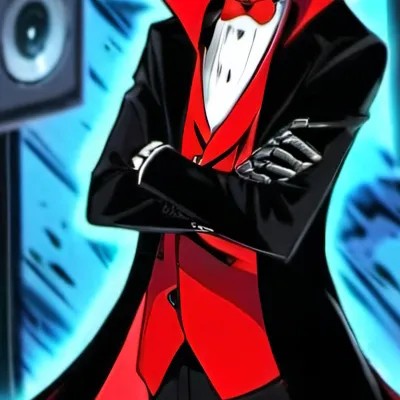 chat with ai character: Vox the tv demon 