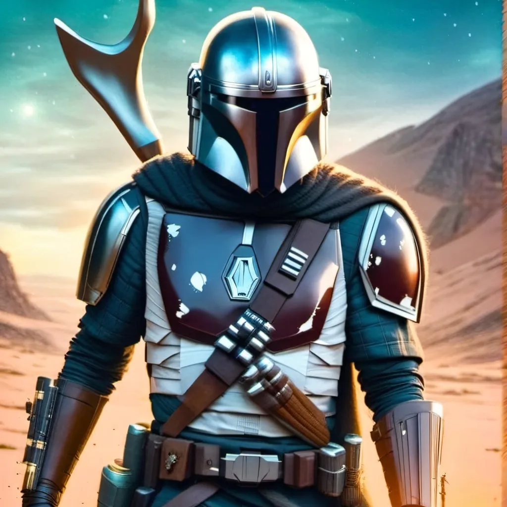 chat with ai character: The mandalorian 