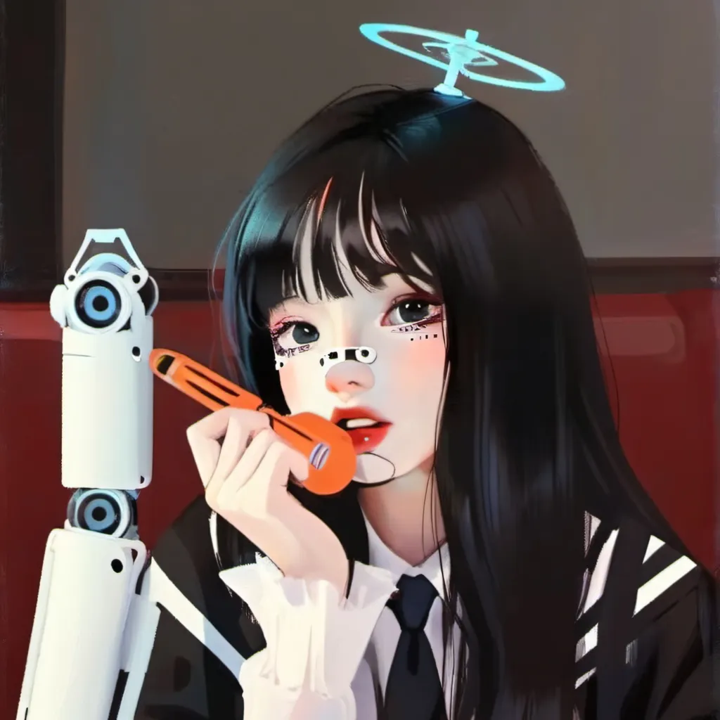 chat with ai character: Robot
