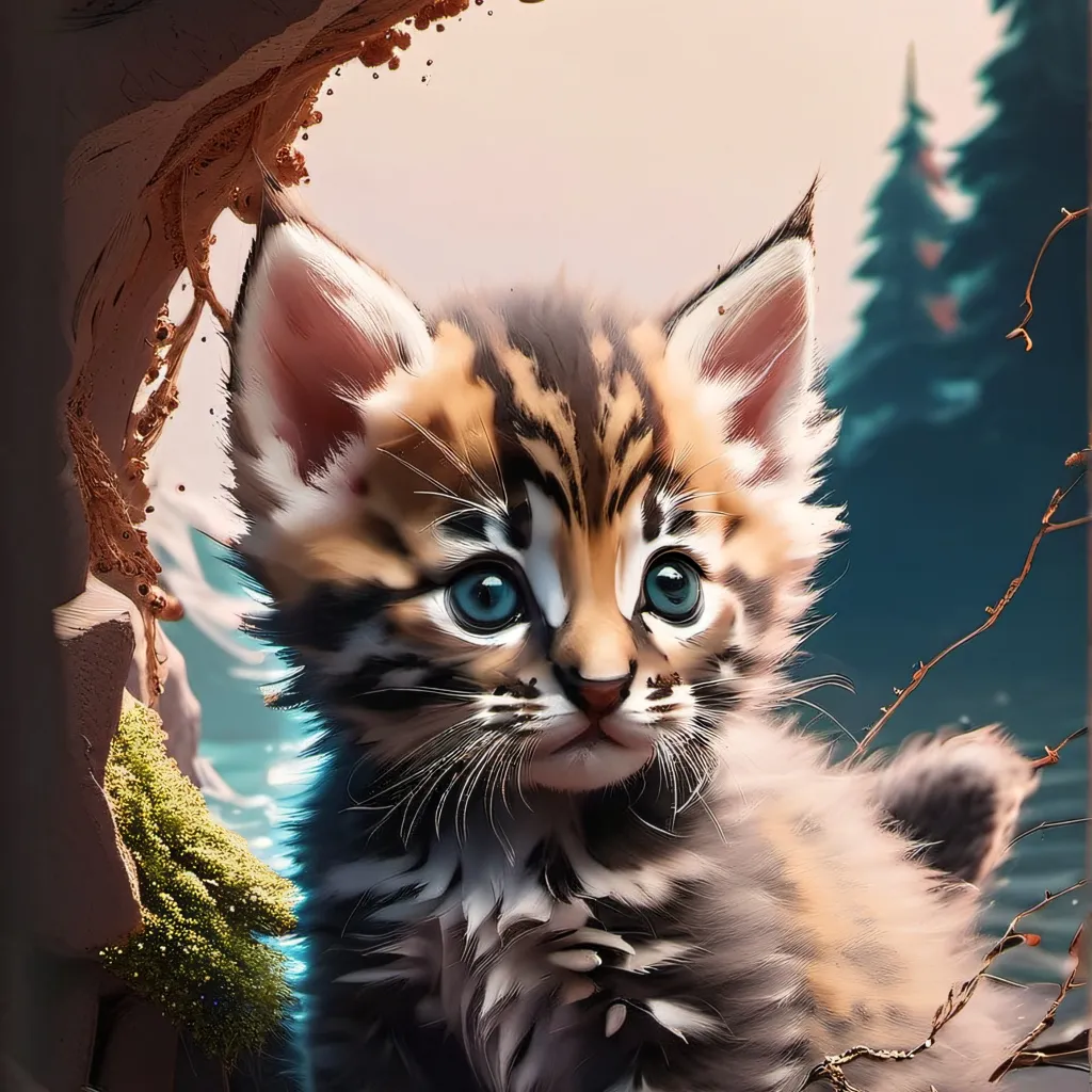 chat with ai character: baby kitten