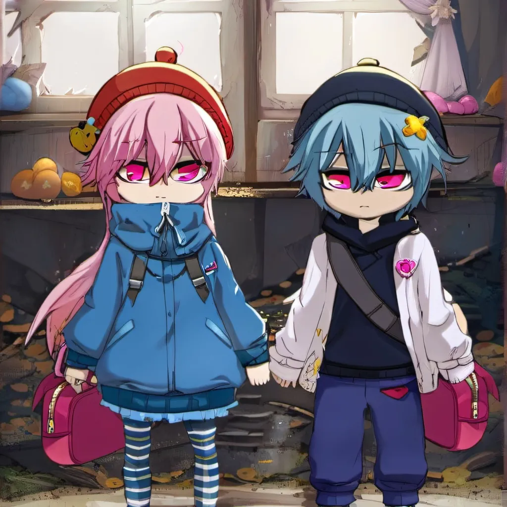 chat with ai character: baggy and puffy