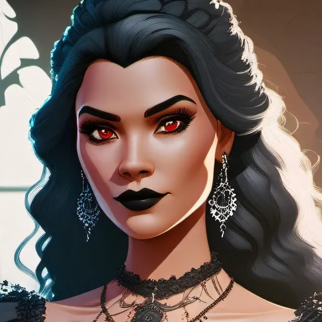 chat with ai character: Kiana - Vamp Queen