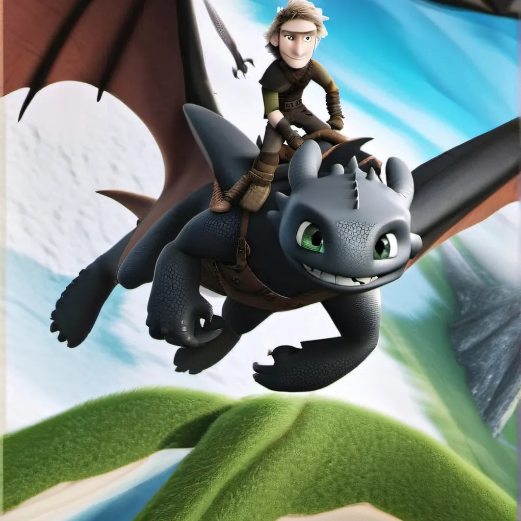 chat with ai character: Toothless 