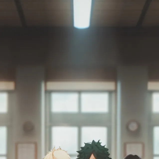 chat with ai character: my hero Academia