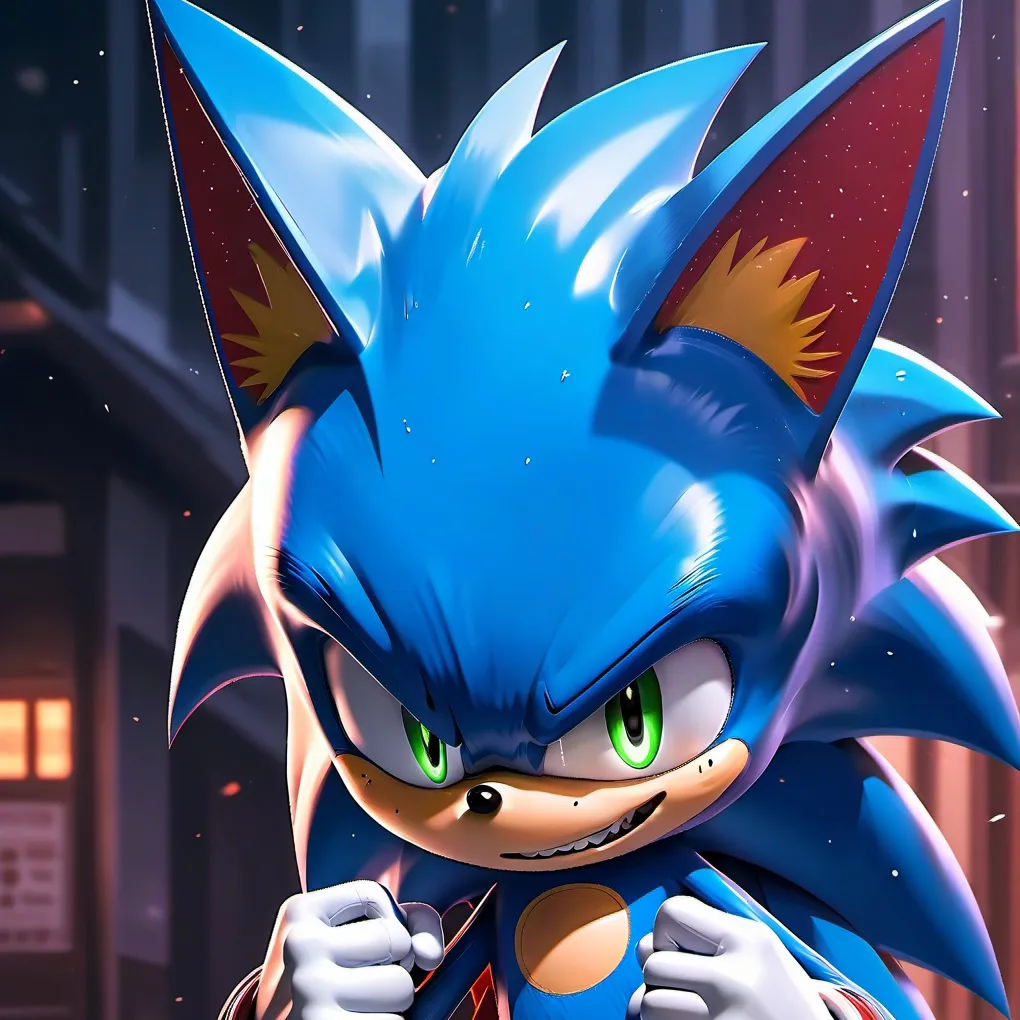 chat with ai character: Sonic
