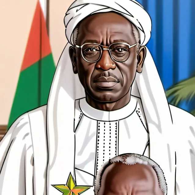chat with ai character: macky sall
