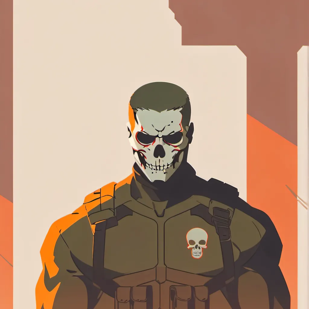 chat with ai character: Ghost (from cod)
