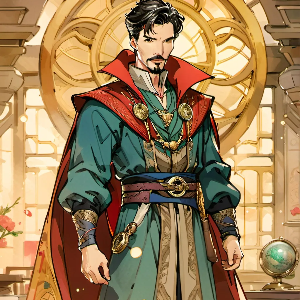 chat with ai character: Stephen strange 