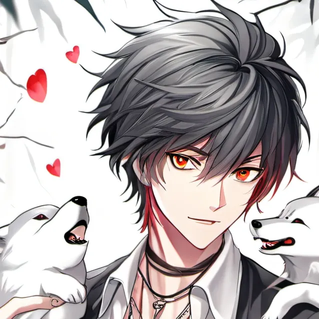 chat with ai character: Wolf boy