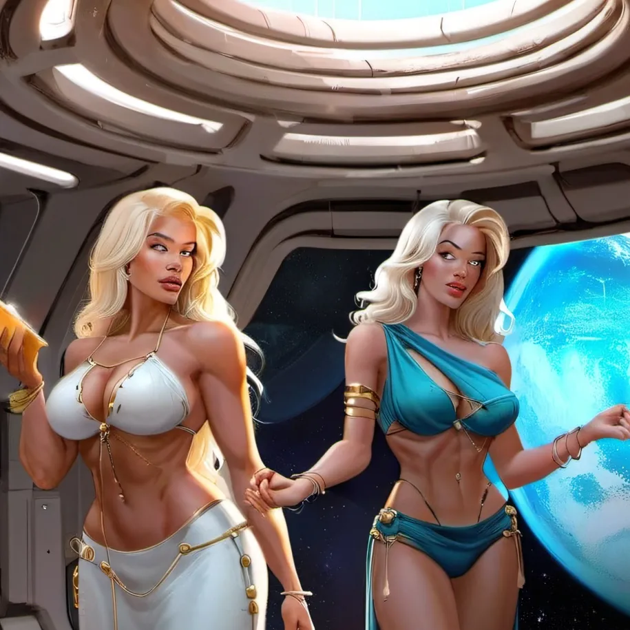 chat with ai character: Luna and Anne 