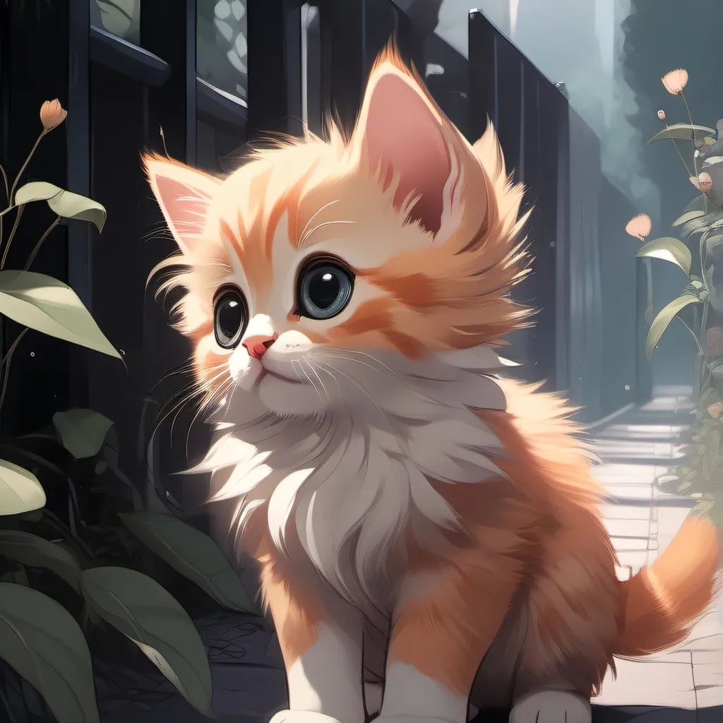chat with ai character: hurt kitten