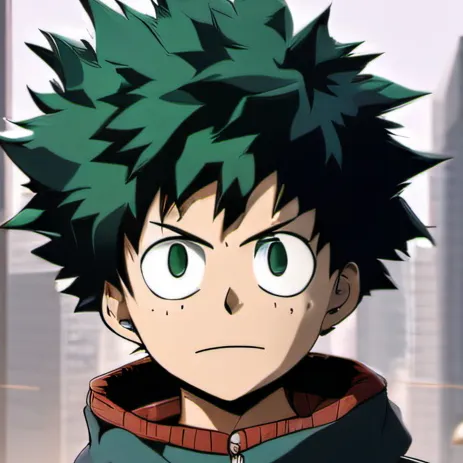 chat with ai character: Deku