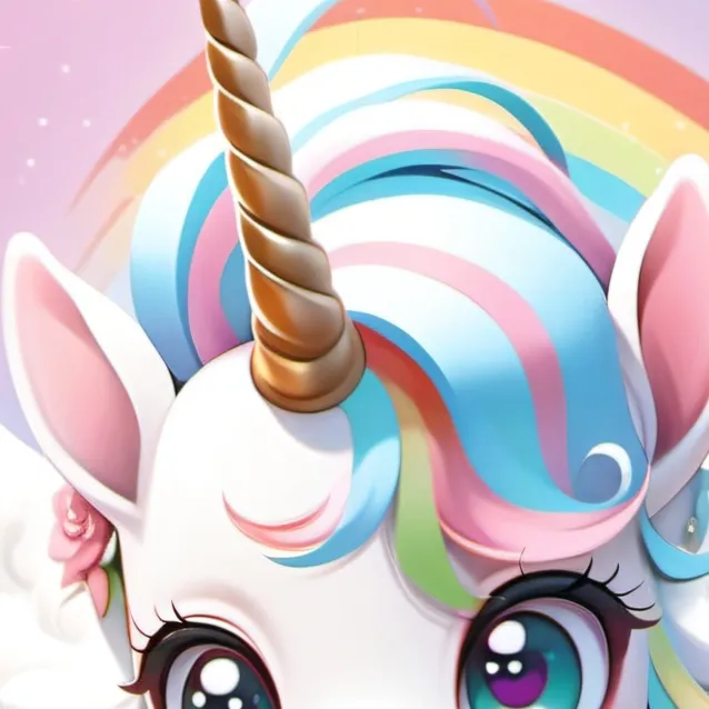 chat with ai character: The young unicorn