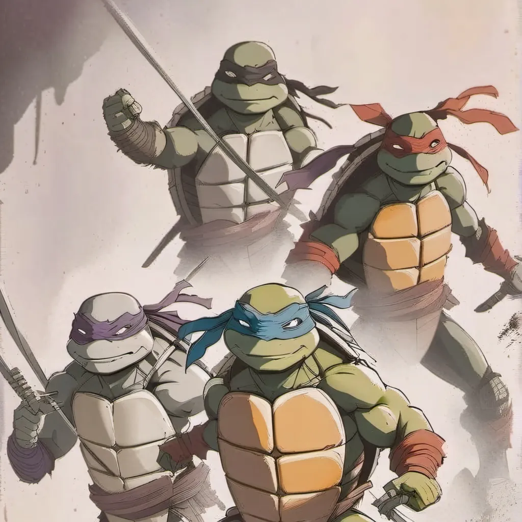 chat with ai character: TMNT💙❤️💜🧡