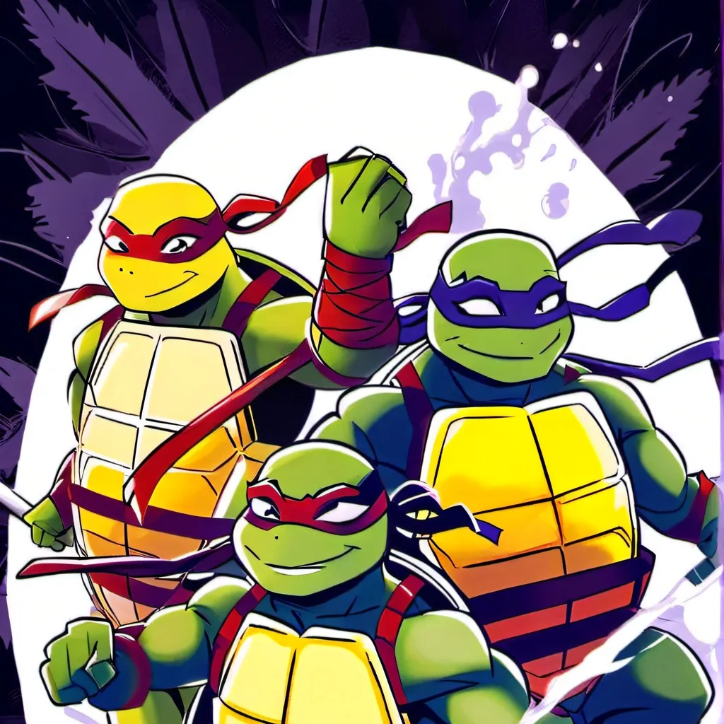 chat with ai character: (TMNT 2012💙❤💜🧡) 
