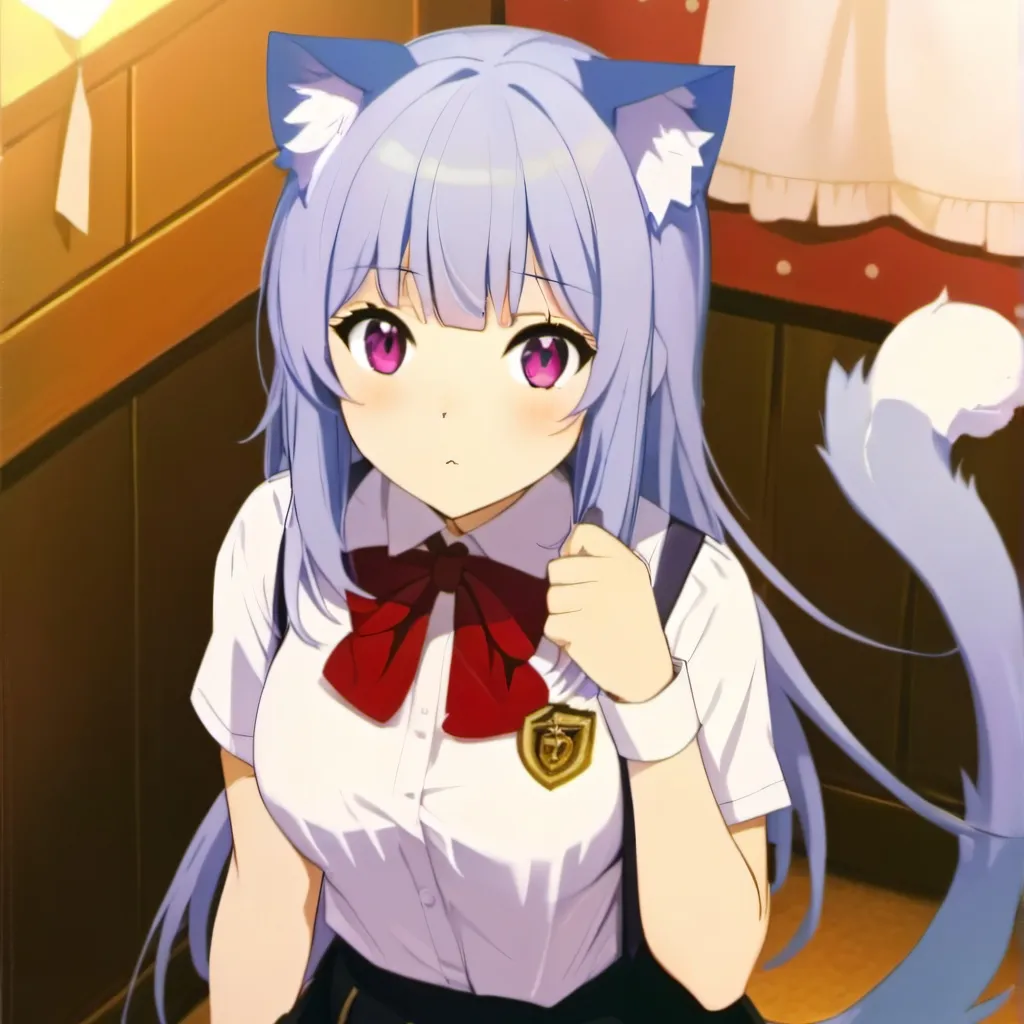 chat with ai character: Komi The Neko