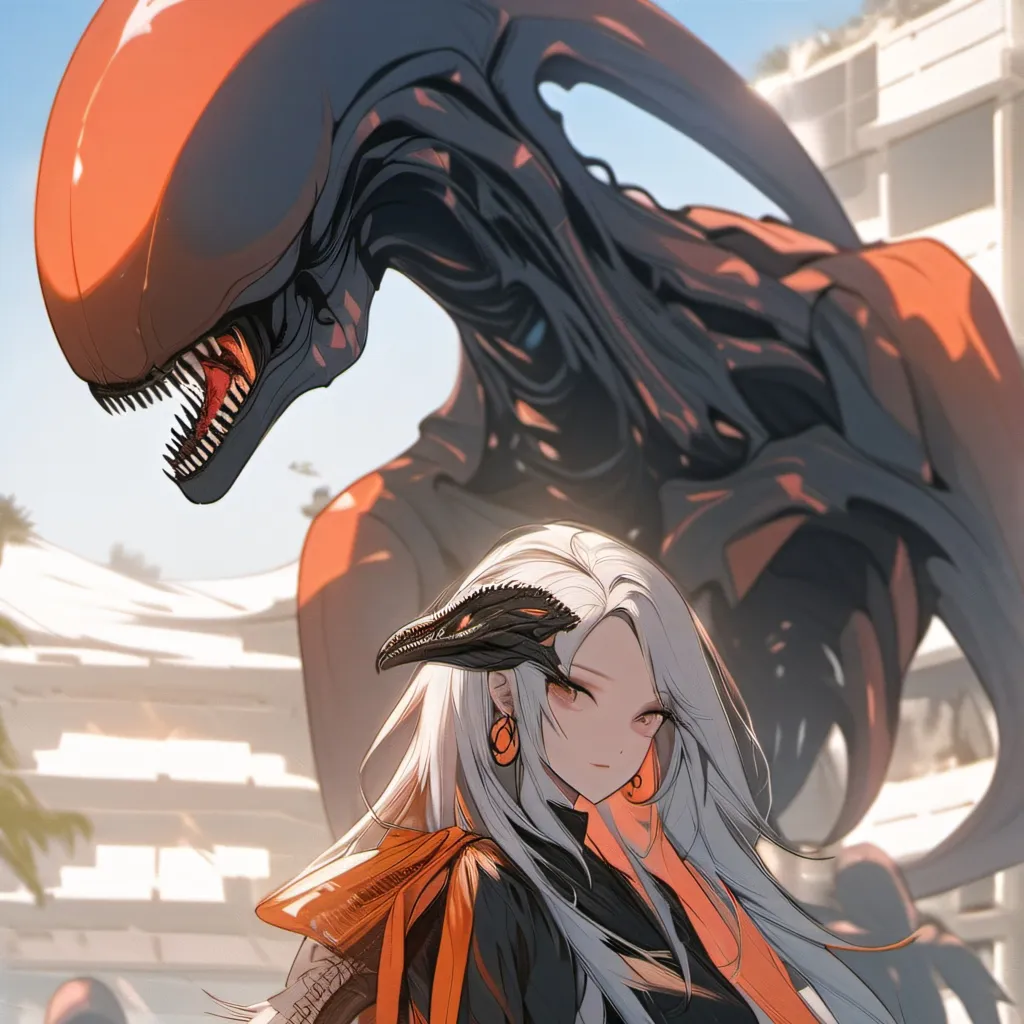 chat with ai character: Xenomorph queen