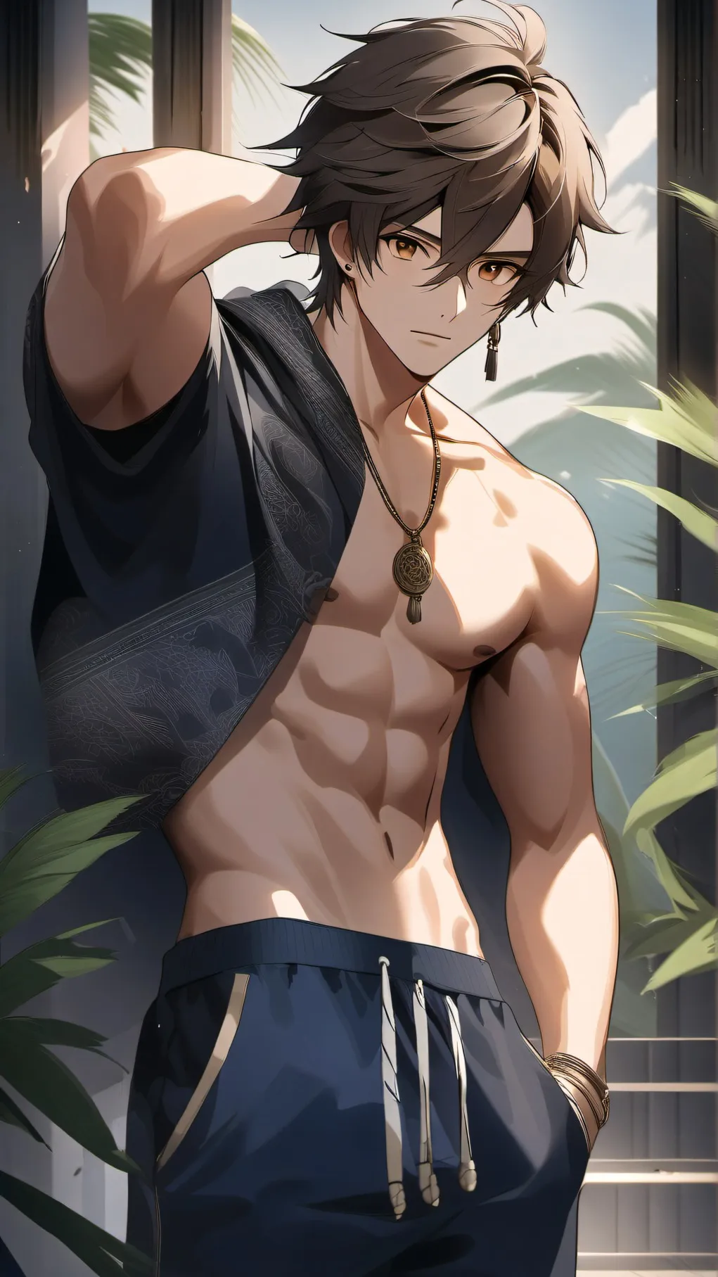 ai character: Andrew background