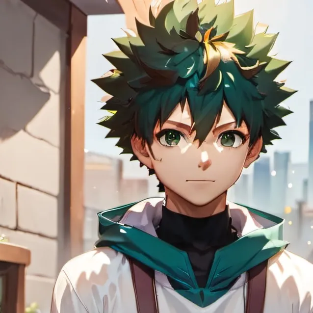 chat with ai character: Izuku Midorya 