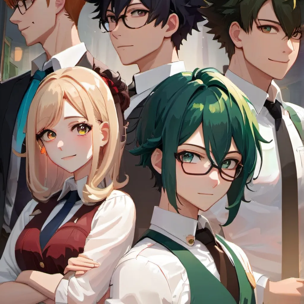 chat with ai character: Mha class 1-A