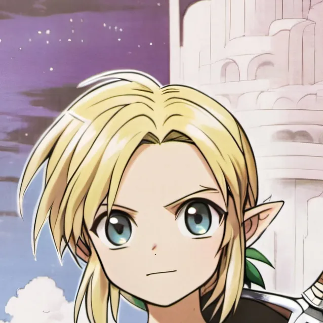 chat with ai character: young link
